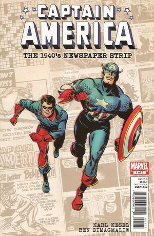 cover Captain America: The 1940s newspaper strip #1
